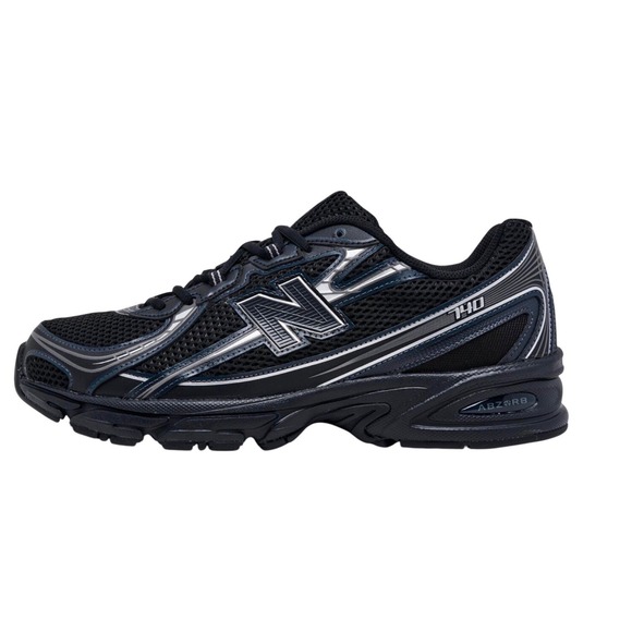 New Balance 740 Black Grey Men 14 ABZORB Running Shoes Sneakers U740BM2 NEW